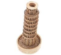 IWOWHERO Miniatura Torre Inclinada de Pisa en Resina Buena Estabilidad, Modelo Decorativo Único para Decoración de Escritorio Interior