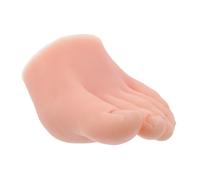 IWOWHERO Modelo Silicona Suave Izquierda para Práctica Uñas Entrenamiento Pedicura y Manicura Reutilizable Compacto para Uso Portátil Herramienta Realista para Formación Arte de Uñas