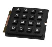 IWOWHERO Módulo de Teclado Industrial 4X4 16 Teclas Táctiles Matriz de Conmutación para Microcontrolador Interruptor de Membrana Compacto para Entornos Industriales y Talleres