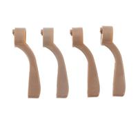 IWOWHERO Palanca de Ajuste para Cortadora de Cabello Modelo 8148/8591, 4 Piezas Café, Compatible con Recortadoras Inalámbricas, Accesorio Resistente para Reparación y Mantenimiento
