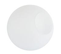 IWOWHERO Pantalla de Lámpara Esférica de Cristal Opal Mate Diámetro 200 MM para Lámparas Colgantes Pie Repuesto Decorativo Iluminación Suave y Difusa