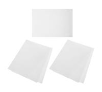 IWOWHERO Papel Adhesivo Soluble en Agua para Bordado Autoadhesivo Tamaño 21X30 CM No Tejido 5 Hojas - Estabilizador Lavable para Máquina de Bordar Protección y Precisión en Proyectos