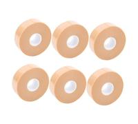 IWOWHERO Parche Talón 6 Rollos Pegatinas Flexibles Protectoras, Cinta Antirozaduras de Espuma Pe Color Piel, Alivio de Ampollas para Zapatos de Tacón, Uso Diario para Cuidado Pies