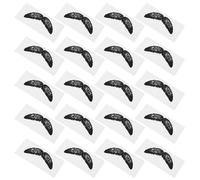 IWOWHERO Pegatinas para Depilar Nariz y Barba 20 Piezas, Accesorios de Depilación Cera, Protector de Bigote para Cuidado Personal, Uso Indoloro y Seguro para Hombres y Mujeres