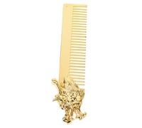 IWOWHERO Peine De De Zinc Diseño De Dragón Para De Cabello y Peine De Peluquería Resistente Para Hombres y Mujeres Cepillo Desenredante y Herramienta De Aseo Personal Portátil