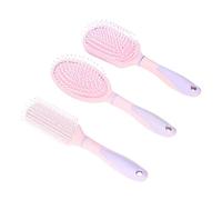 IWOWHERO Peine de Masaje Guía Cepillo para El Cabello Material para Masaje del Cuero Cabelludo Peine para Desenredar Y Relajar El Cabello Salón de Belleza Y Hogar