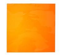 IWOWHERO Película de Color Transparente: Filtro de Gel Cuadrado de iluminación de Color para luz de Video - Lámina de Filtro de luz Naranja para decoración del hogar y fotografía