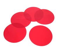 IWOWHERO Películas Difusoras de Luz Autoadhesivas 5 Unidades Película Correctora de Color para Lámparas Foco Downlight Ambiente Acogedor y Hogar