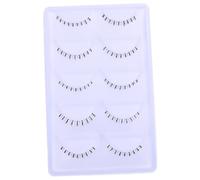 IWOWHERO Pestañas Postizas Inferiores Transparentes Tallo Invisible 10 Pares por Set Pestañas Naturales para Maquillaje de Ojos Uso en Fiestas Cosplay y Diario