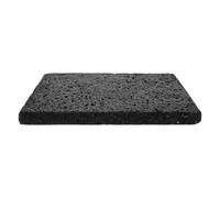 IWOWHERO Piedra Volcánica para Cocinar 20x20x1,5 Cm Gris Natural para Parrilla de Barbacoa Coreana, Placa Calefactora Antiadherente para Asar Verduras y Carne en Interiores, Utensilio