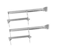 IWOWHERO Pinzas para Marcos de Colmena 2 Piezas Herramienta Apícola Multifuncional Metálica con Raspador Integrado para Manejo de Colmenas Apicultura Profesional y Doméstica