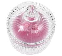 IWOWHERO Polvo Corporal Grande con Puff Extragrande de Felpa y Lavable Aplicador Reutilizable con Lazo Rosa Decorativo para Maquillaje y Polvos Compactos