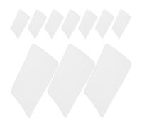 IWOWHERO Protector de Suela de Zapato Transparente 10 Piezas Autoadhesivo Antideslizante y Resistente al Desgaste, Almohadillas para Suela Recortables para Zapatos y Tacones, Uso