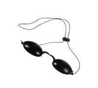 IWOWHERO Protector Ocular Ergonómico con Protección Uv para Tratamientos Cosméticos de Ocular Negra para Uso Diario