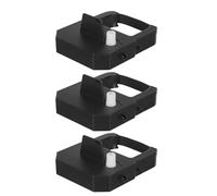 IWOWHERO Punch Clock Replacement Parts 3 Piezas Negro, Compatible con Seiko TP10, Carcasa de Cinta Ajustada, para Espacios de Trabajo Reducidos en Oficina