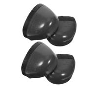 IWOWHERO Punteras para Calzado de Seguridad Laboral Antiaplastamiento y Antipinchazos Talla 44 de Aleación Metálica 2 Pares Protectores para Uso Obra Fábrica y Almacén