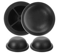 IWOWHERO Remaches Redondos para Bolsos 4 Unidades Tachuelas para Patas de Maletas Accesorios Plásticos Resistentes para Base de Mochilas y Equipaje de Viaje