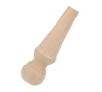 IWOWHERO Remates Decorativos de Madera Maciza sin Pintar para Postes de Cama Pilares Romanos y Pasamanos Interiores Diseño Europeo Tallado 17X7 CM Adecuado para Manualidades y