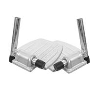 IWOWHERO Reposapiés para Silla de Ruedas Ergonómico Antideslizante Soporte Resistente con Altura Ajustable Accesorio para Descanso de Piernas Uso Casa y Oficina