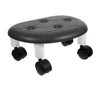 IWOWHERO Rodante Bajo Multifuncional Asiento Ruedas para y Baño Diseño Portátil y Ergonómico para