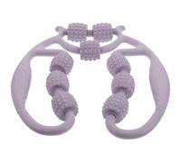 IWOWHERO Rodillo de Masaje Circular para Pantorrillas y Muslos Masajeador de Pinzas con 9 Ruedas Color Púrpura Compacto y Ligero Herramienta de Masaje Muscular para Aliviar Tensión y