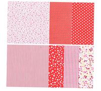 IWOWHERO Sábanas De Tela De Algodón De 25 X 25 Cm Cuadrados De Patchwork Decorativos Para Proyectos De Costura Y Acolchado