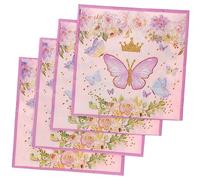 IWOWHERO Servilletas de Fiesta con Estampado de 20 Unidades por Caja Servilletas de Papel Decorativas para Fiestas Y Festividades