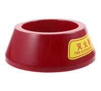 IWOWHERO Soporte de Extintor de Incendios de Plástico para Piso, Base para Extintor de Polvo 3-5 Kg, Soporte Estable y Práctico para Seguridad Hogar y Taller