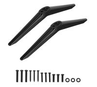 IWOWHERO Soporte de TV para Pantalla Plana Compatible de Base de TV sin Taladros Soporte de Sobremesa Antideslizante para Smart