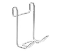 IWOWHERO Soporte Metálico para Maquinilla de Afeitar y Alisador de Cabello Organizador de Baño sin Taladro para Esquina Estante Compacto para Ducha Almacenamiento Versátil para Accesorios