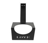 IWOWHERO Soporte para Botellas de Vino de Hierro Negro Botellero Pequeño Independiente para Encimera Organizador Compacto para Almacenamiento y Exhibición Cocina y Comedor