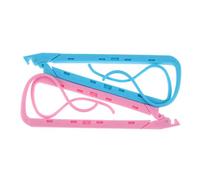 IWOWHERO Soporte para Libros de Lectura Manos Libres de Plástico Ajustable, Estante Portátil para Escritorio, Pack de 2 Unidades para Estudiantes y Oficina