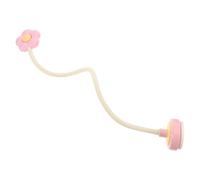 IWOWHERO Soporte para Puerta de Lavadora de Carga Delantera, Tope Floral Flexible Color Rosa, Accesorio Antiolor y Ventilación para Lavadero Doméstico, Compatible con Mayoría de Modelos