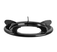 IWOWHERO Soporte para Quemadores de Estufa de Gas Fabricado en Hierro, Compatible Ollas y Sartenes, Adecuado para Cocinas de Gas Fogones y Almacenamiento Compacto