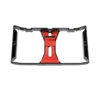 IWOWHERO Soporte Rig para Smartphone con Estabilizador y Jaula de Mano para Filmación Profesional Compatible con Teléfonos Móviles Diseño Negro y Rojo para Grabación de Videos y Streaming