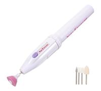 IWOWHERO Taladro Eléctrico para Uñas Portátil Máquina de Manicura para Pulir Limar y Forma Acrílico y Gel Ligero y Fácil de Usar para Salones y Uso Personal