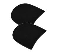 IWOWHERO Taloneras Antideslizantes para Zapatos de Goma Resistentes Parches para Talón Reparación y Protección para Hombres y Mujeres Zapatillas y Botas