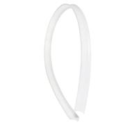 IWOWHERO Tira Selladora de Silicona Flexible 3 M Blanca para Baño y Cocina Barrera de 15X3 CM Protector contra Salpicaduras para Ducha Lavabo y Umbral de Puerta