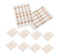 IWOWHERO Tiras Moldeadoras Nariz 10 Unidades Pegatinas Elásticas Suaves Corrección Fosas Nasales Anchas Contorno Nasal Fácil Uso Antironquidos Cuidado Facial