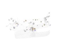 IWOWHERO Tocado De Novia Tocado De Moda Accesorio De Cabello Joyería Nupcial Elegante y Hermoso