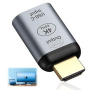 iwui Adaptador USB C a HDMI 4K 60Hz, Convertidor de Tipo-C Hembra a HDMI Macho, Compatible con MacBook, iPad Pro, Samsung Galaxy, Steam Deck, Portátil, Smartphone, Monitor, TV y Proyector