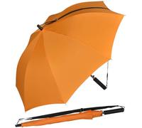 iX-brella Paraguas manos libres, naranja, 100 cm
