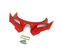 Ixaundd Alerón Moto para ZX-25R para ZX4RR para RZ para ZX25R para ZX4R 2020-2023 Carenado Delantero Winglets Aerodinámicos Carenado Delantero Cubierta Protectora Inferior Alerones Moto(Rojo)