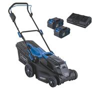 IXES 20V Cortacésped de batería BC-MP380-X (40 V, 2 baterías, 4 Ah, Ancho de corte: 38 cm)