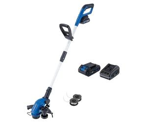 IXES 20V Recortabordes de batería C-LT300-X Set S (20 V, 2 Ah, Iones de litio, 1 batería, Ancho de corte hilo: 300 mm)