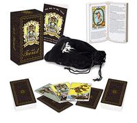 IXIGER Baraja de cartas de tarot con libro guía, cartas de tarot para principiantes, juego de cartas de tarot de 78 piezas, mazo clásico de cartas de tarot para lectores expertos con bolsa de