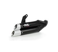 Escape IXIL L3XB homologado en acero negro para HONDA NC 700 S / X 12-13 | INTEGRA 700 12-13 | NC 750 S 14-20 | NC 750 X {120776} | INTEGRA 750 14-20