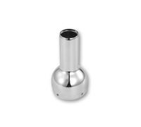 IXIL Botella con tapón final, cromada, para sordinas con D=88mm, plata