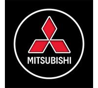 IXITAB 2/4 Pcs Luces LED de Bienvenida para Mitsubishi Mirage/Attrage/Xpander/Montero, Puerta de Coche lámpara de proyector de Piezas de diseño de indicador,A Two