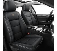 IXITAB Juego completo de fundas de asiento de coche universales para Volkswagen VW Passat B6 (3C) 2005 2006 2007 2008 2009 2010 2011 accesorios de coche, negro